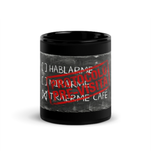 Taza Consentimiento Informado de Mala Vena, humor sanitario