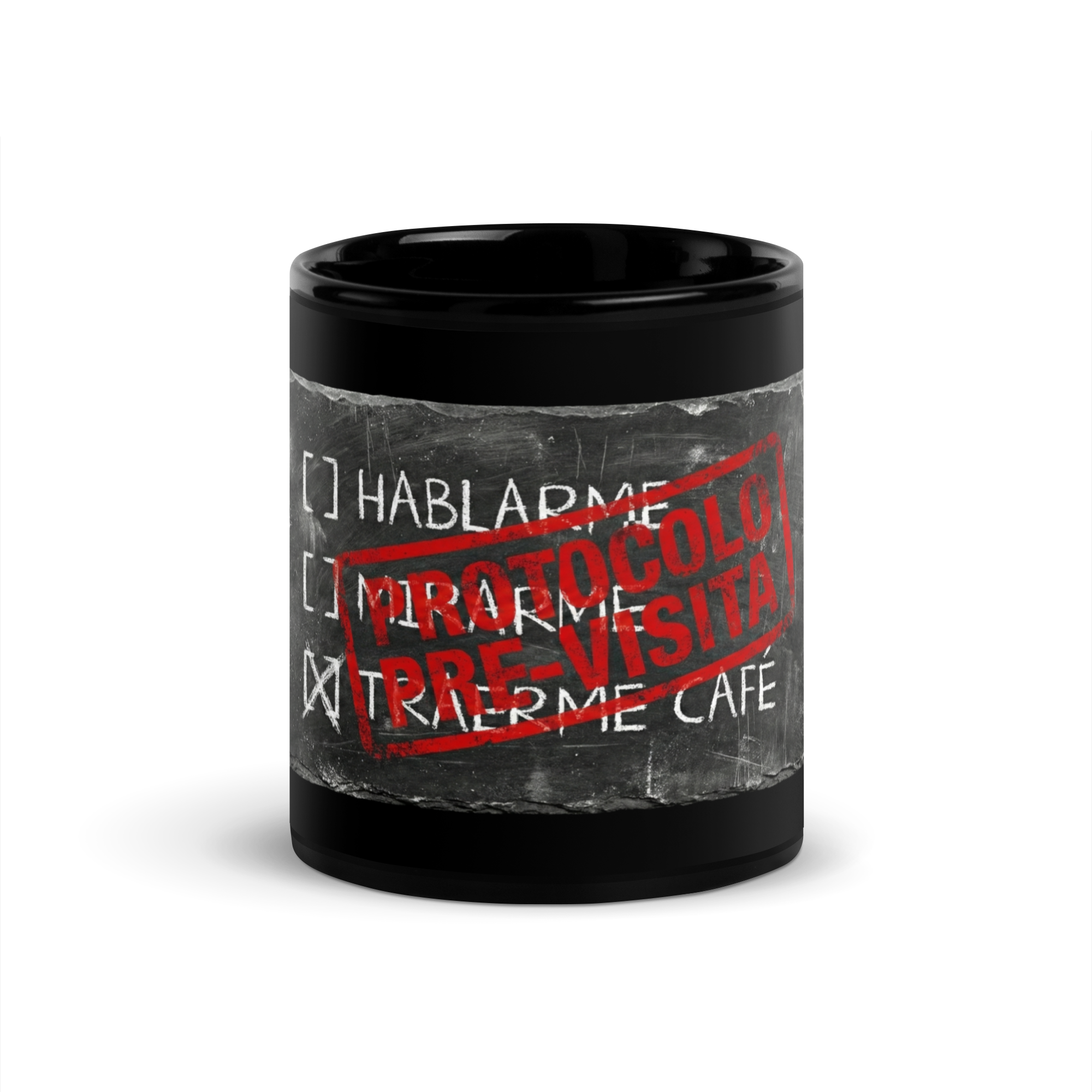 Taza Consentimiento Informado de Mala Vena, humor sanitario
