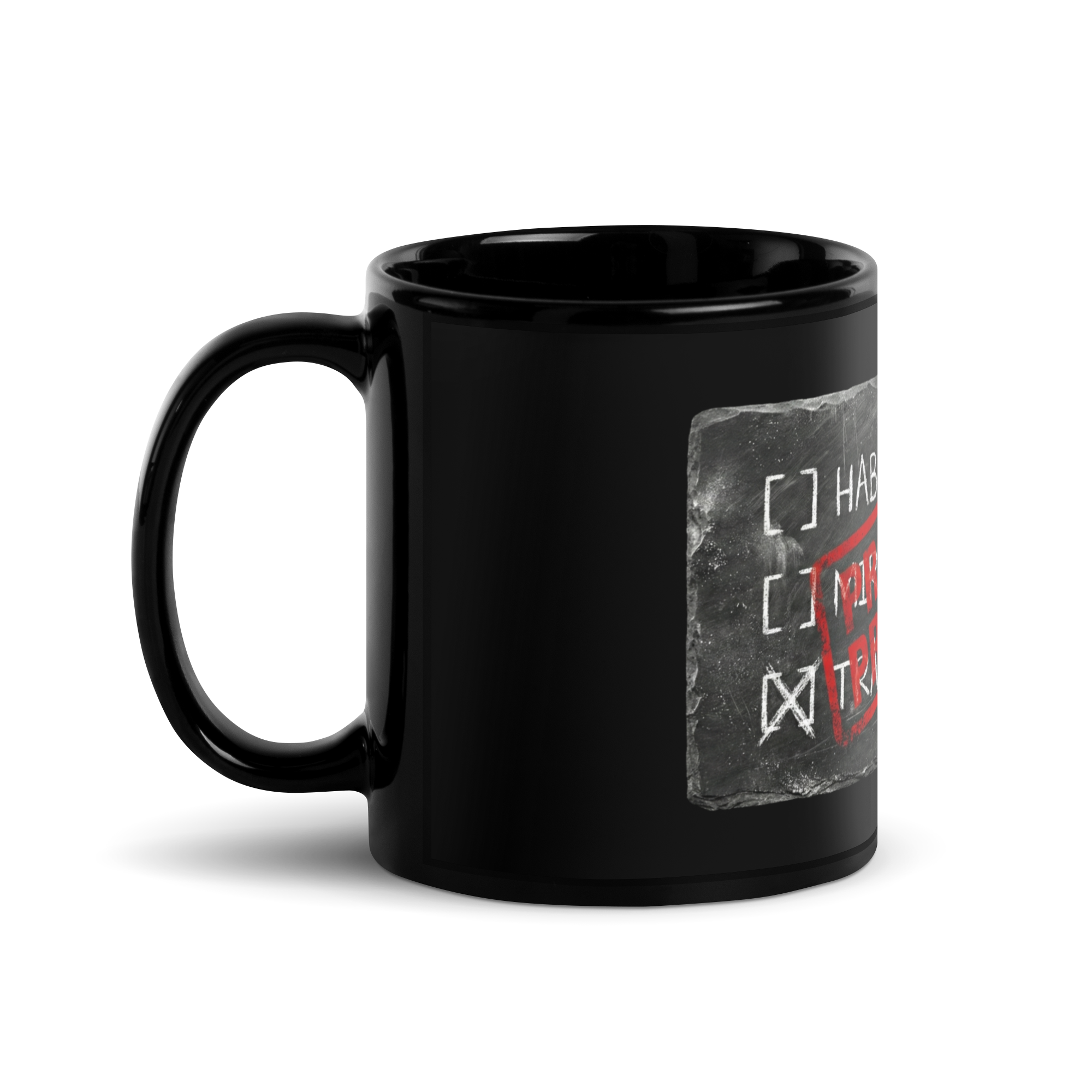 Consentimiento Informado - Taza negra brillante - Image 2