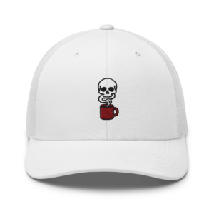 Café Mortis - Gorra tipo trucker