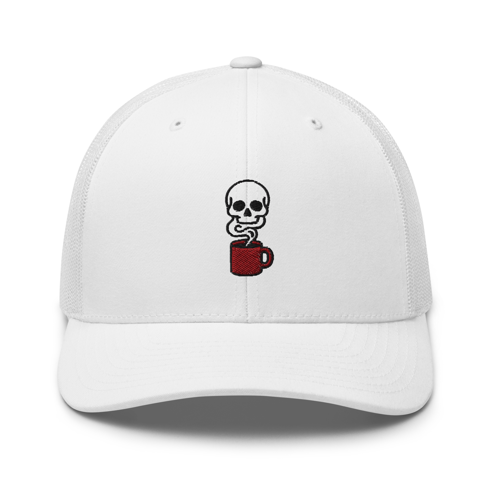 Café Mortis - Gorra tipo trucker